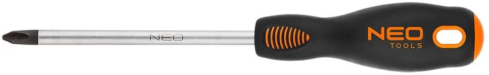Викрутка хрестова Neo Tools PH2 200мм з магнітним наконечником для ремонту та монтажу інструмент