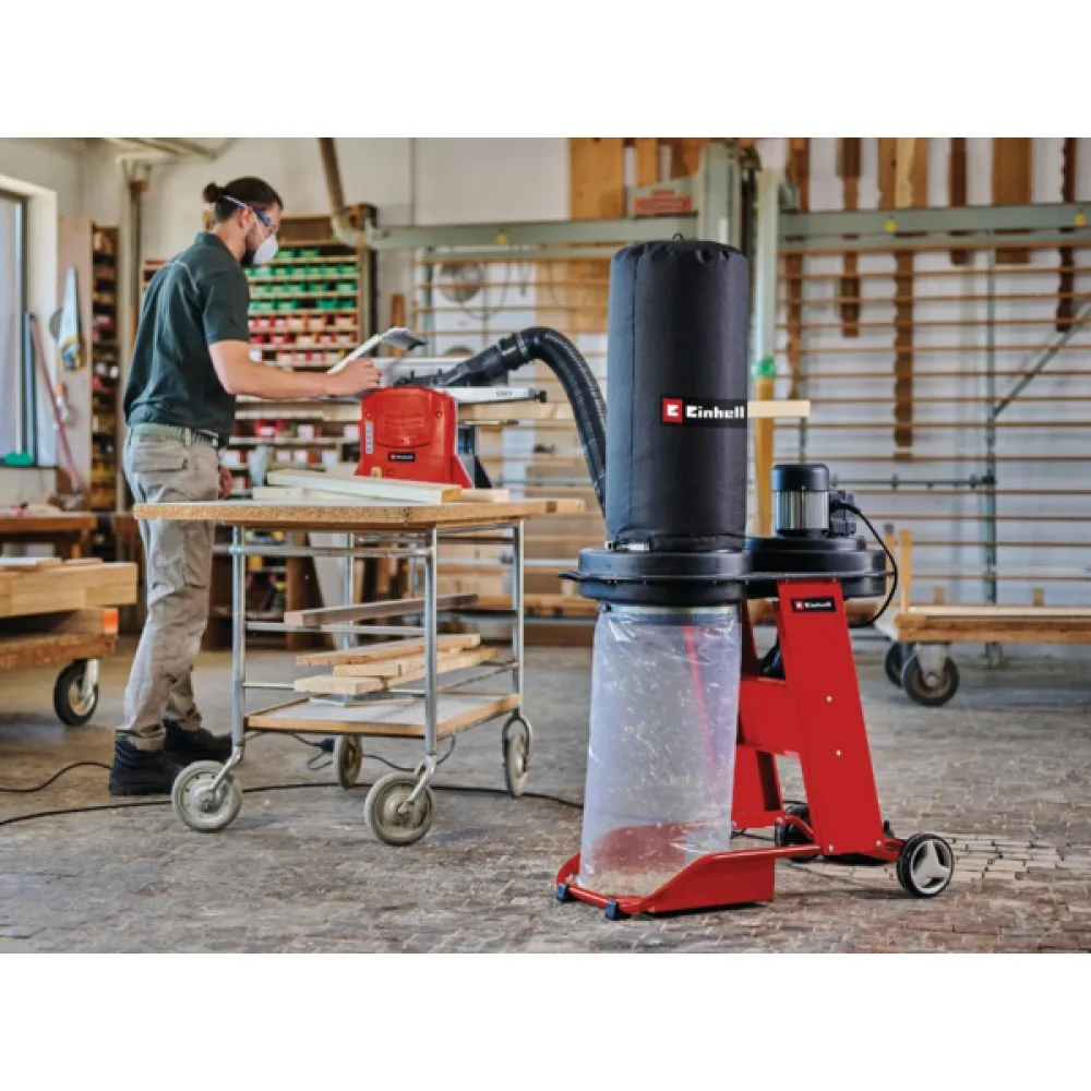 Пилосос для стружки Einhell TE-VE 550/1 A 550 Вт 2850 об/хв 1150 м3/год 16 КПа 65 л 208 кг