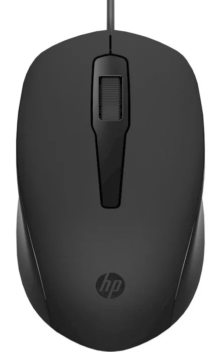 Миша HP дротова USB чорна оптична 60 г