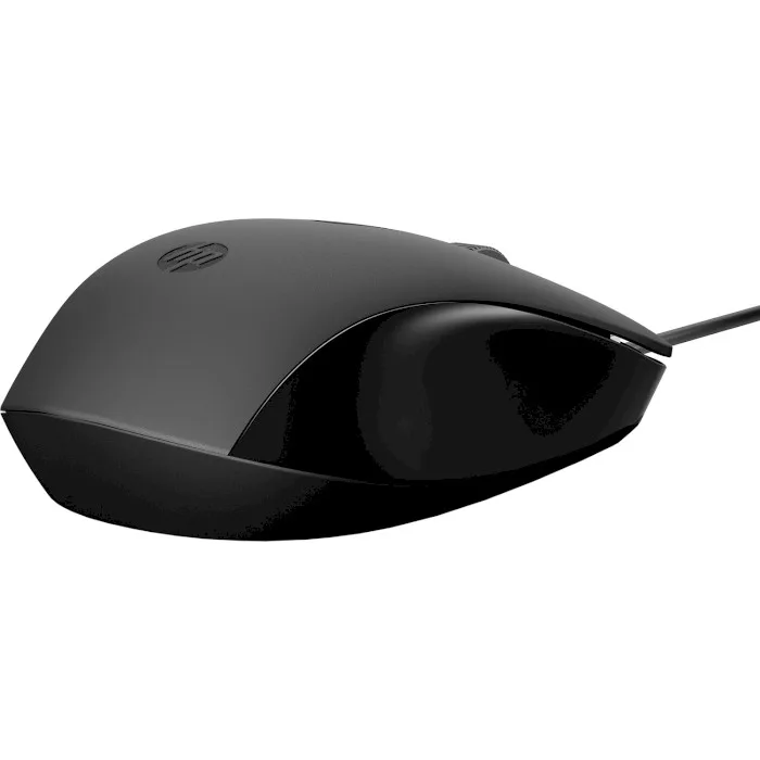 Миша HP дротова USB чорна оптична 60 г