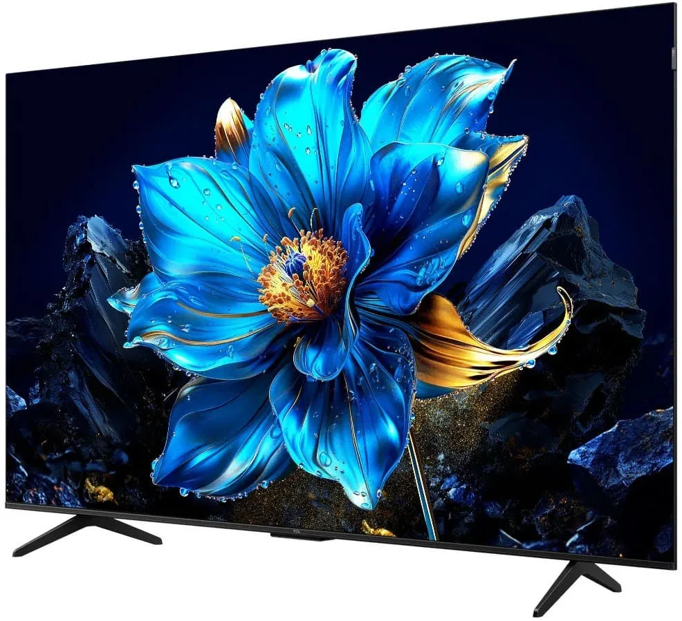 Телевізор 65" TCL QLED 4K 60Hz Smart Google TV Black