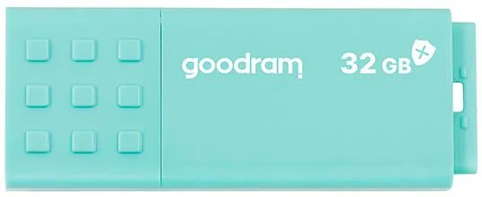 Флешка Goodram 32 ГБ USB 3.0 Пластик Зелена