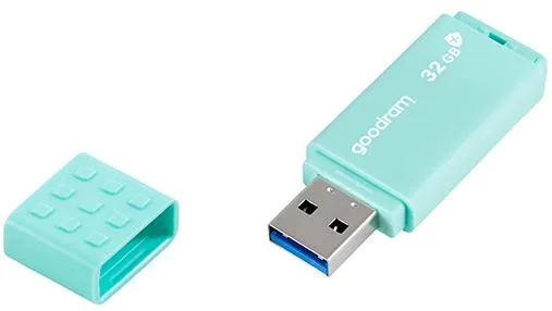 Флешка Goodram 32 ГБ USB 3.0 Пластик Зелена