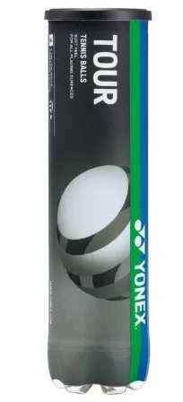 Мячи для тенниса Yonex Резина 4 шт Желтые