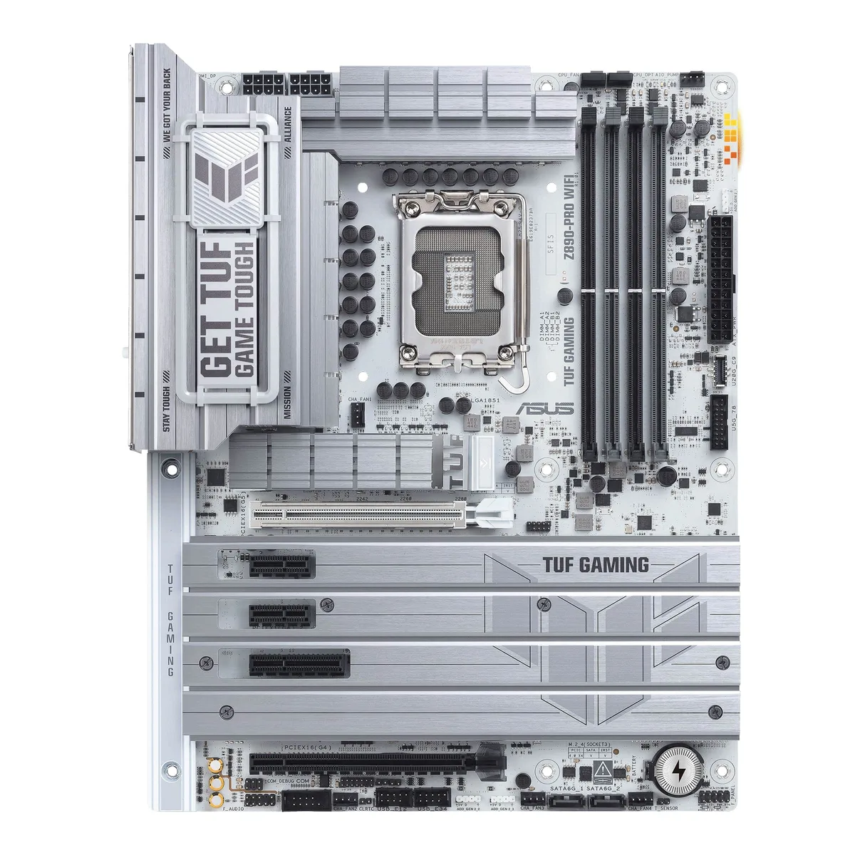 Материнская плата ASUS TUF GAMING Z890-PRO WIFI s1851 Z890 4xDDR5 M.2 DP HDMI Wi-Fi BT ATX