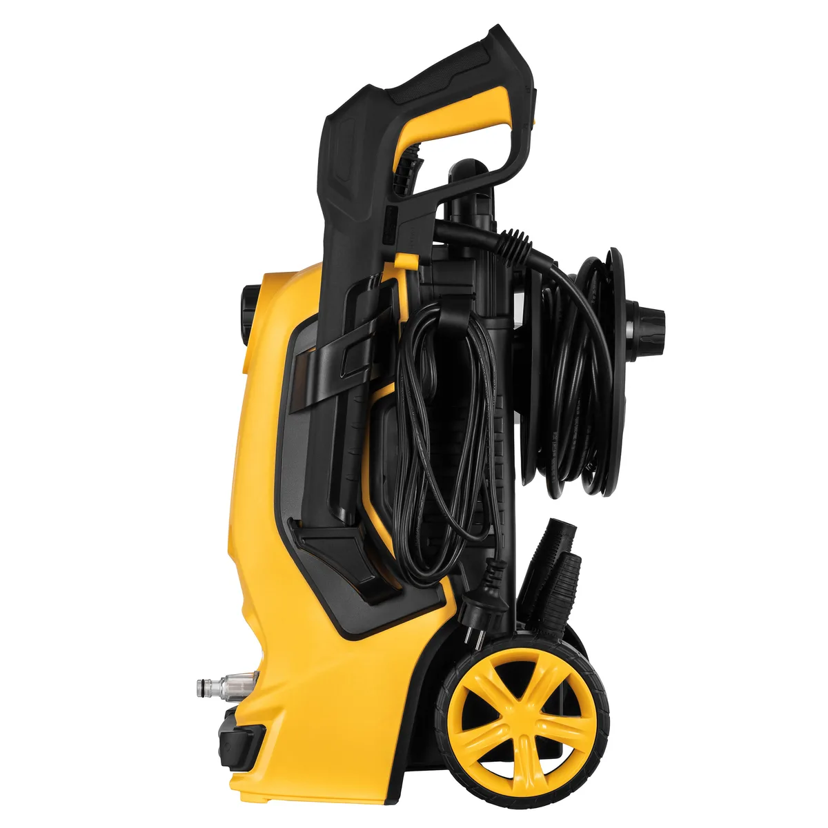 Високотискова мийка 2E AquaClean 175, 2400 Вт, 175 бар, 500 л/год, шланг 10 м, вага 10.35 кг.