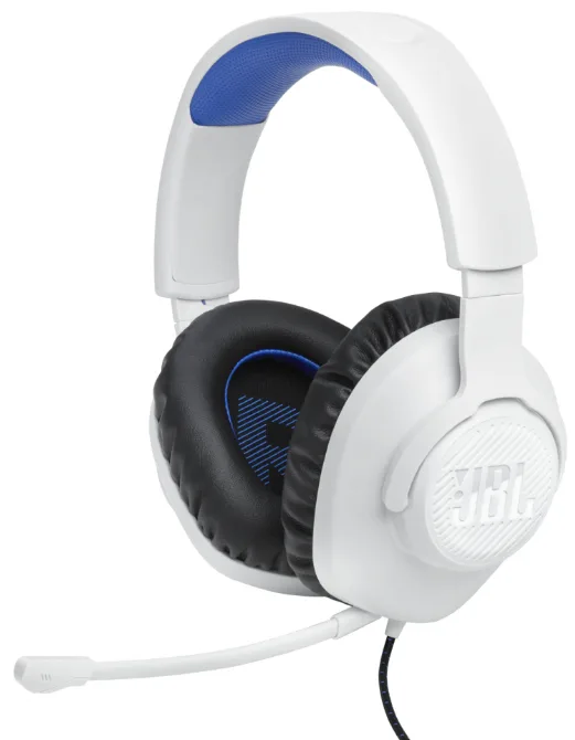 Гарнітура JBL Дротова Повнорозмірна Пластикова 40 мм Біла