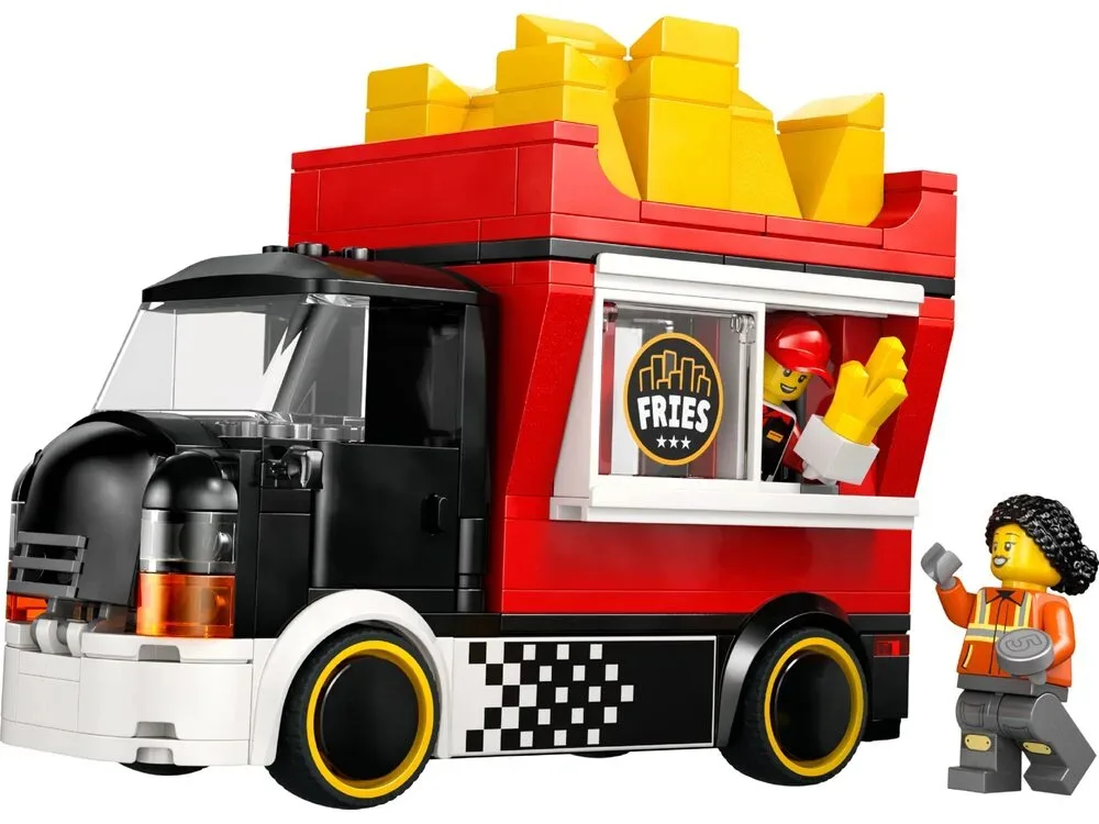 Конструктор LEGO City Вантажівка з картоплею фрі