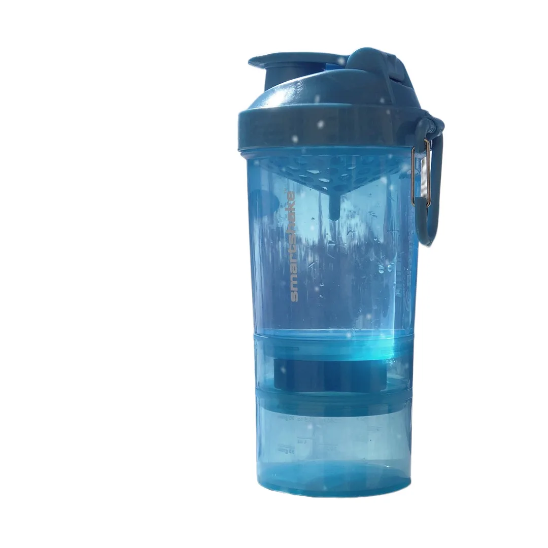 Шейкер спортивний SmartShake пластик 600 мл Синій