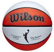 М'яч баскетбольний Wilson гума 6 білий помаранчевий