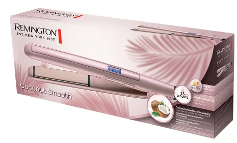 Випрямляч для волосся Remington керамічний 150-230°C рожевий 9 режимів