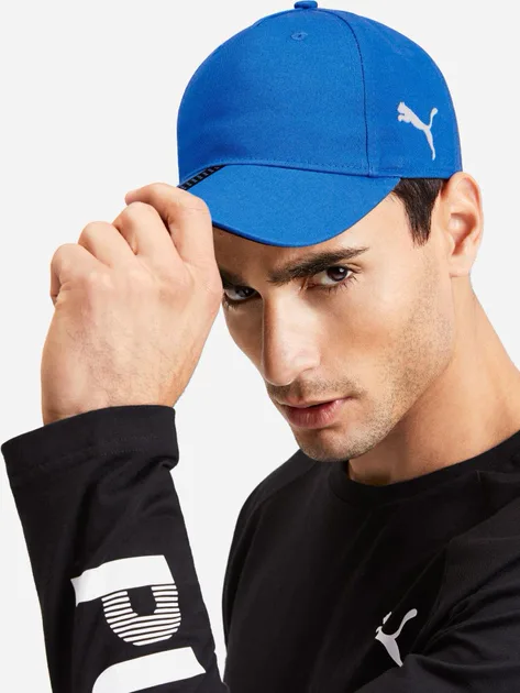 Кепка Puma 100% бавовна OSFA синя унісекс спортивний стиль