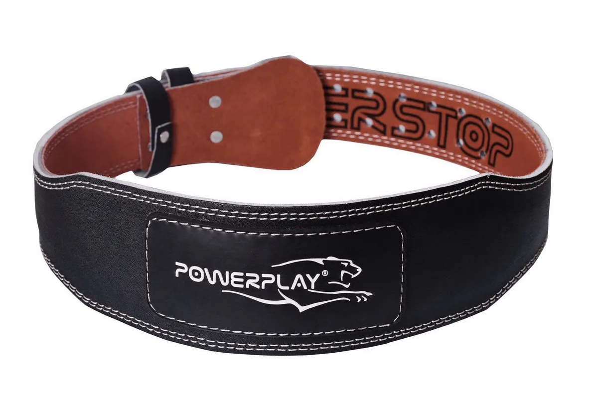 Пояс для важкої атлетики Active Point шкіряний XL коричневий
