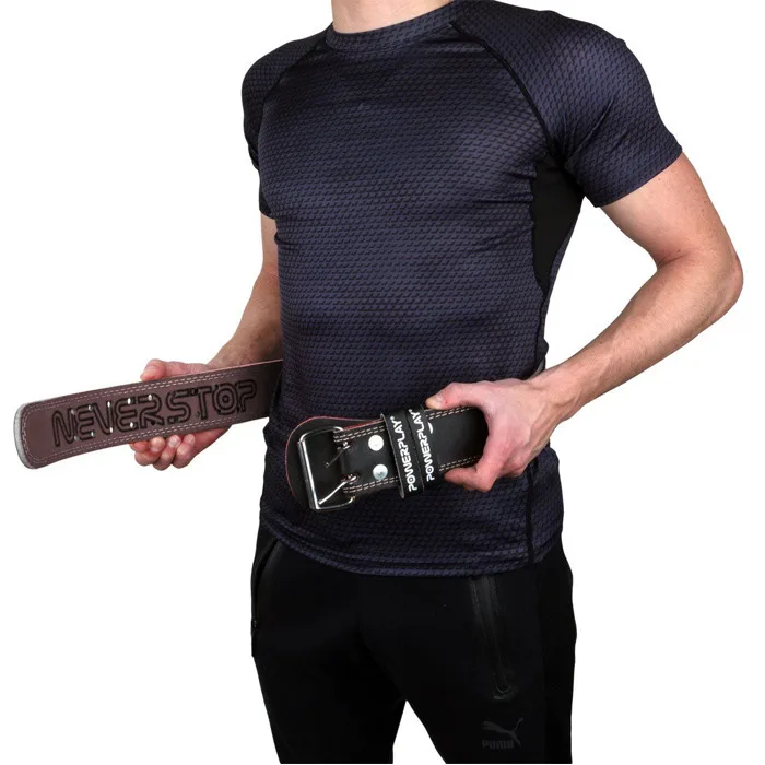 Пояс для важкої атлетики Active Point шкіряний XL коричневий
