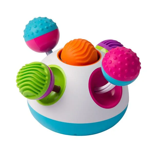 Іграшка Fat Brain Toys Klickity сенсорна лабораторія 21х21х18 см різнокольорова