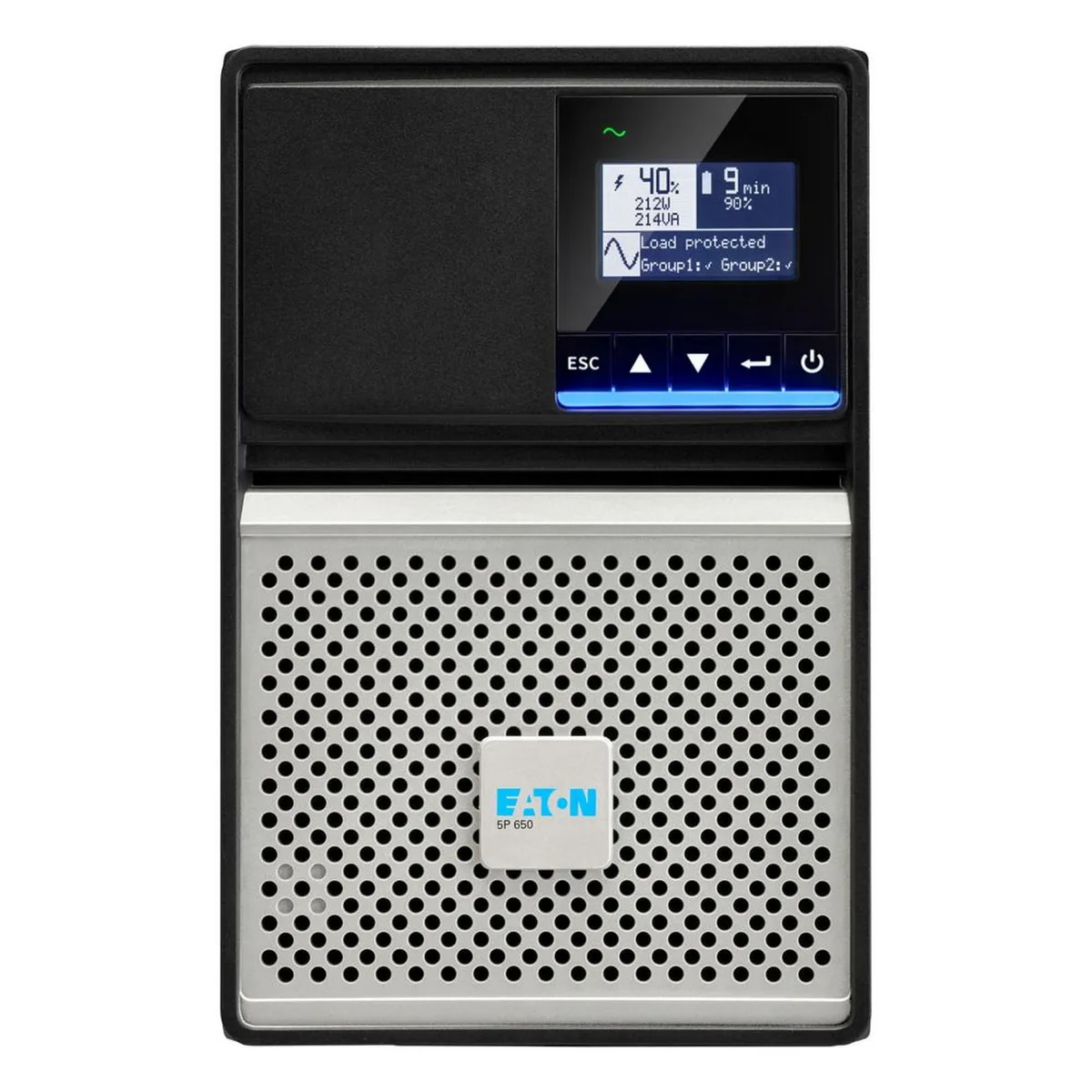 Джерело безперебійного живлення Eaton 5P G2, 650VA/520W, LCD, USB, RS232, 4xC13