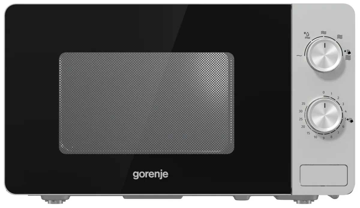Мікрохвильова піч Gorenje 20 л 800 Вт Срібляста
