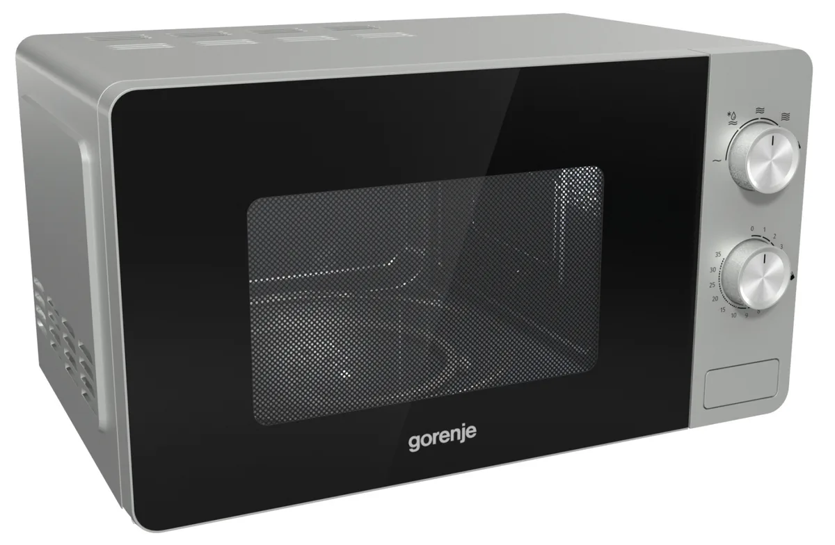 Мікрохвильова піч Gorenje 20 л 800 Вт Срібляста