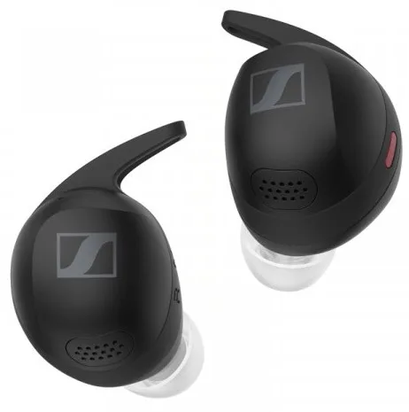 Гарнітура Sennheiser бездротова вакуумна чорна для спорту IP55
