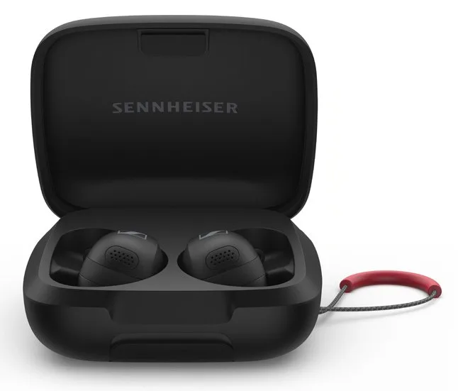 Гарнітура Sennheiser бездротова вакуумна чорна для спорту IP55