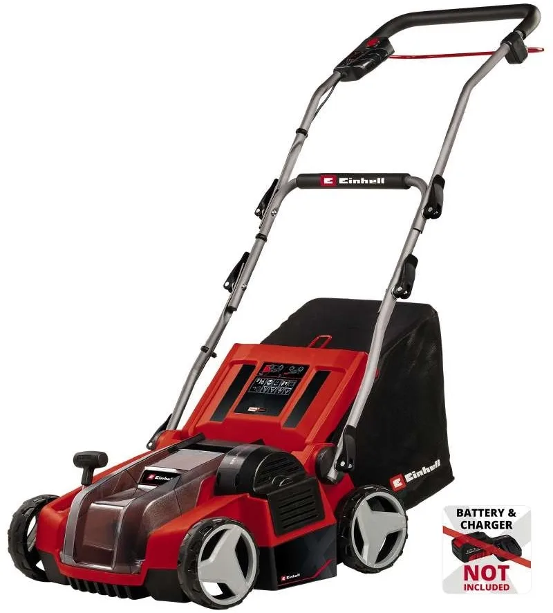 Акумуляторний аератор-скарифікатор Einhell GE-SA 36/35 Li - Solo, 36В, 35 см, 16 лез, вага 11.31 кг, без акумулятора та зарядного