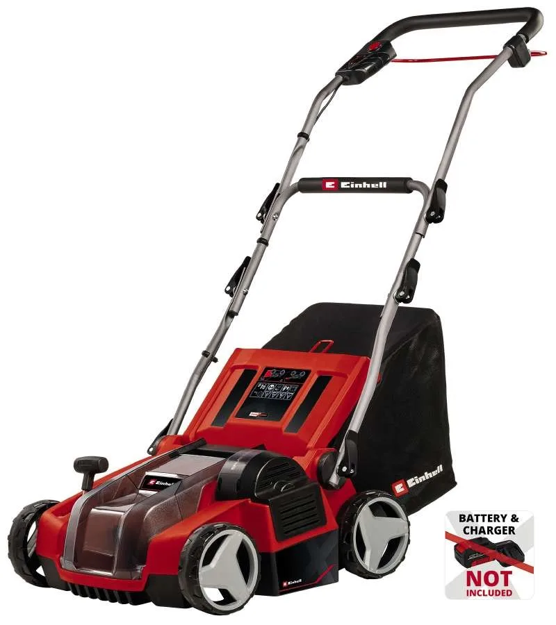 Акумуляторний аератор-скарифікатор Einhell GE-SA 36/35 Li - Solo, 36В, 35 см, 16 лез, вага 11.31 кг, без акумулятора та зарядного
