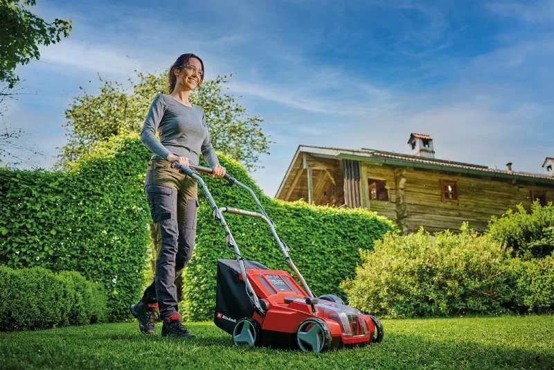 Акумуляторний аератор-скарифікатор Einhell GE-SA 36/35 Li - Solo, 36В, 35 см, 16 лез, вага 11.31 кг, без акумулятора та зарядного