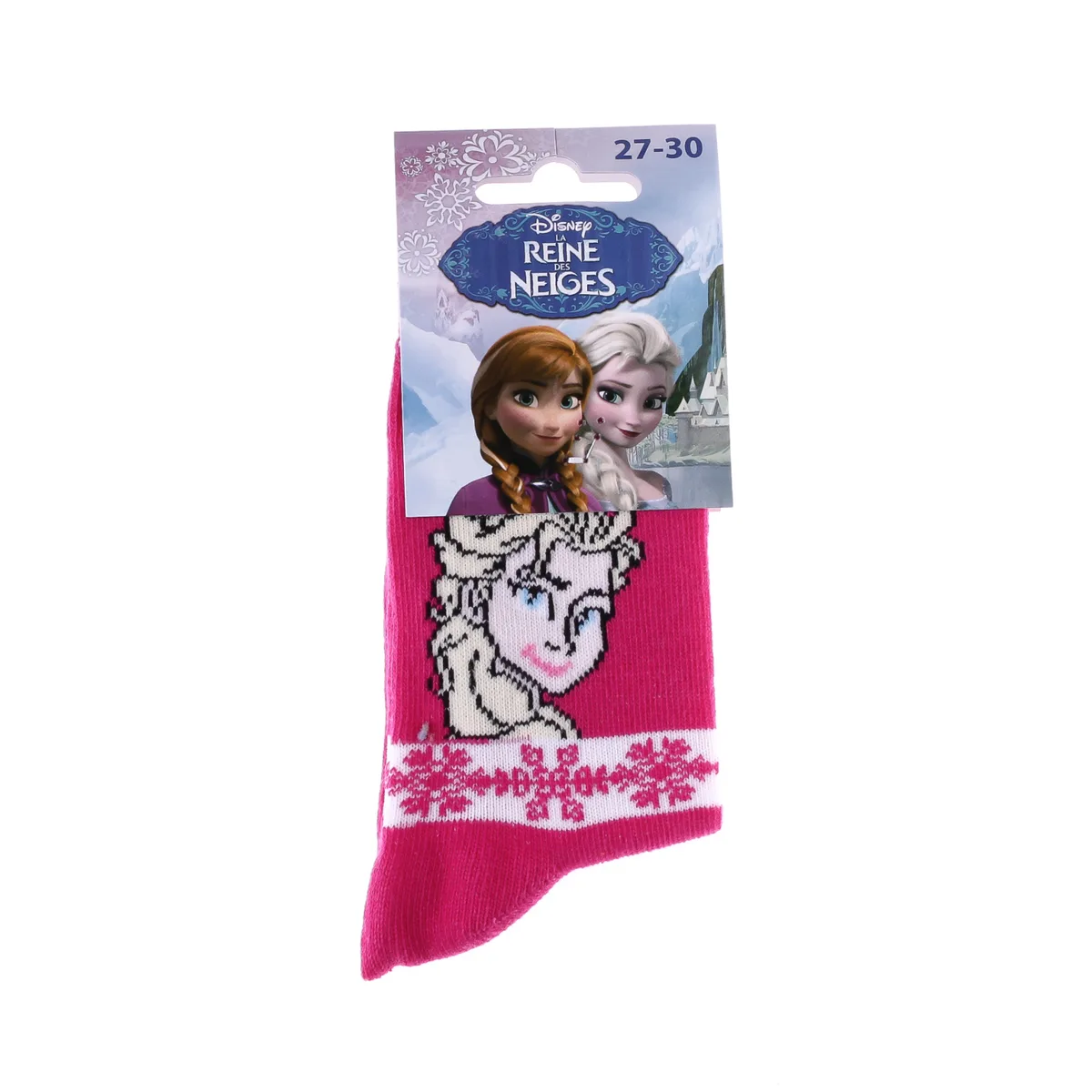 Шкарпетки DISNEY PRINCESS 60% бавовна 31-34 пурпурний