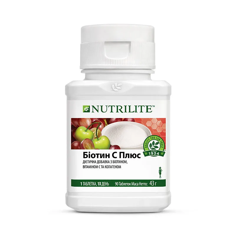 Nutrilite™ Биотин С плюс 90, таб. Амвей