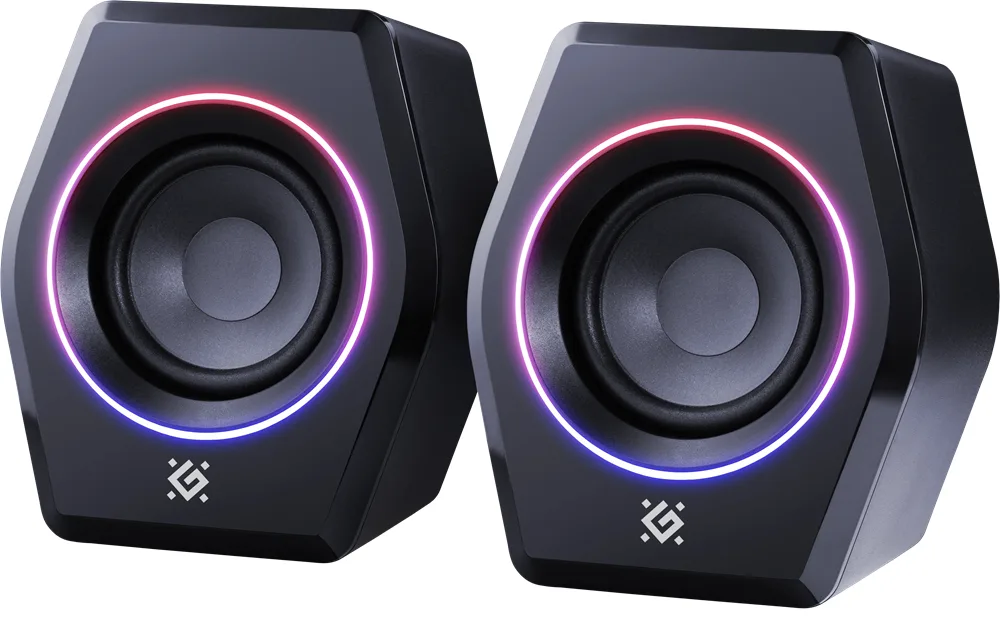Акустика Defender 10Вт 2 канала Bluetooth 5.3 черная