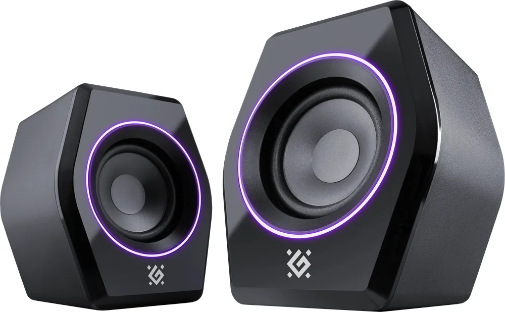 Акустика Defender 10Вт 2 канала Bluetooth 5.3 черная