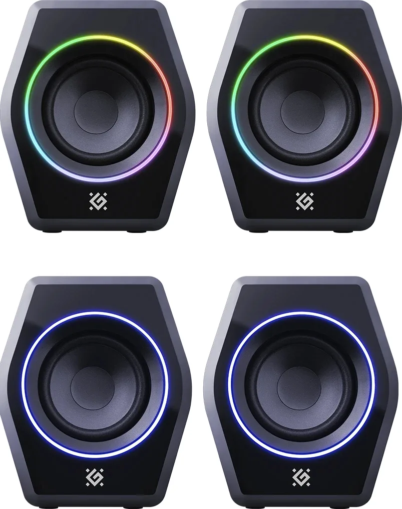 Акустика Defender 10Вт 2 канала Bluetooth 5.3 черная