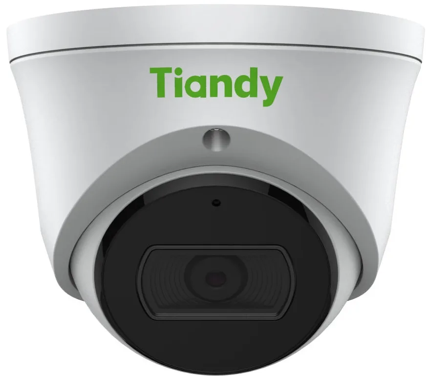 IP-камера Tiandy TC-C38XS Спецификация: I3/E/Y/M/2.8mm/V4.0, 8MP, Starlight IR Turret, 2.8mm, f/1.6, IR30m, DC12V, PoE, IP66