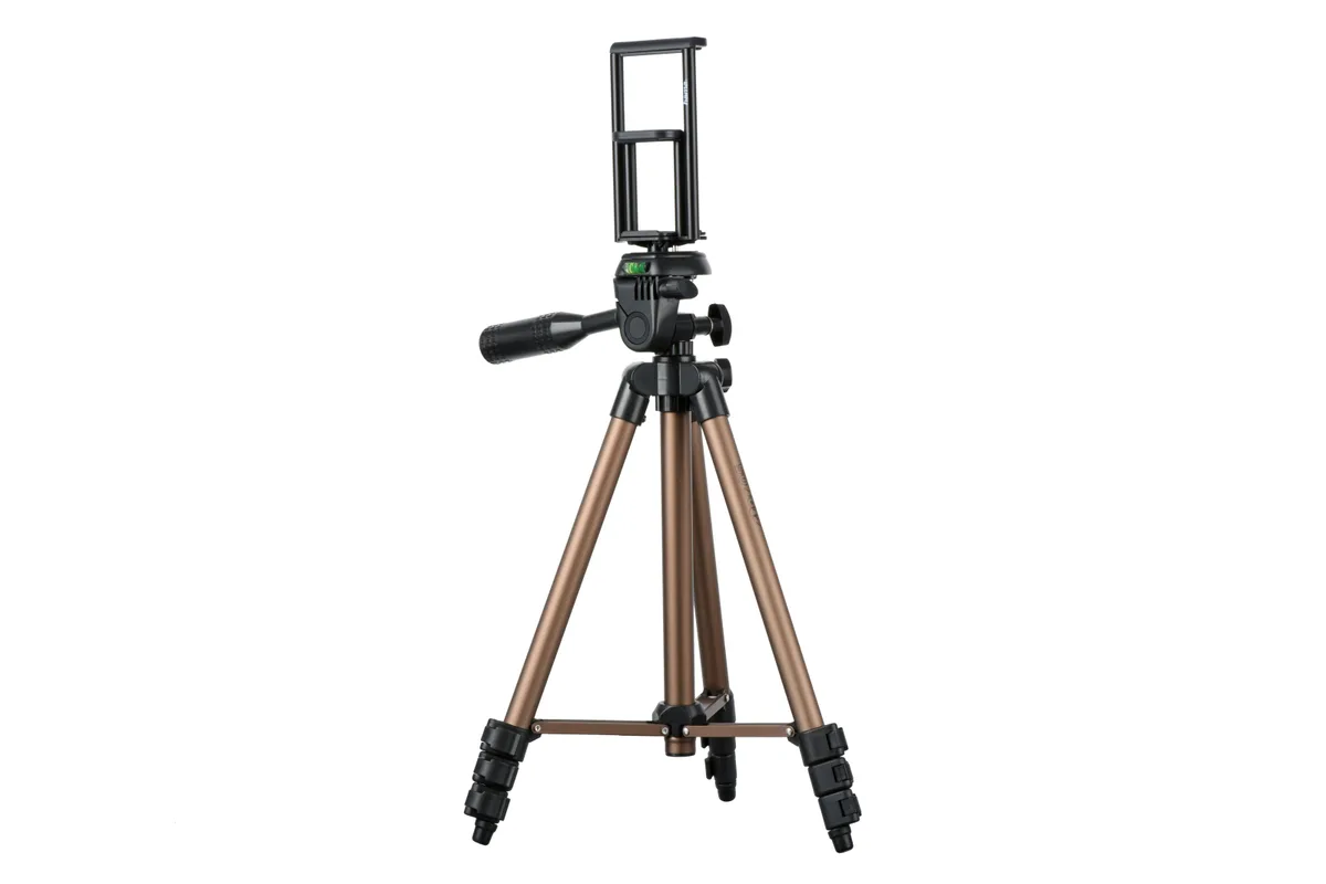 Трипод для смартфона Hama ST-106, 3D, 36,5-106 см, бежевый.