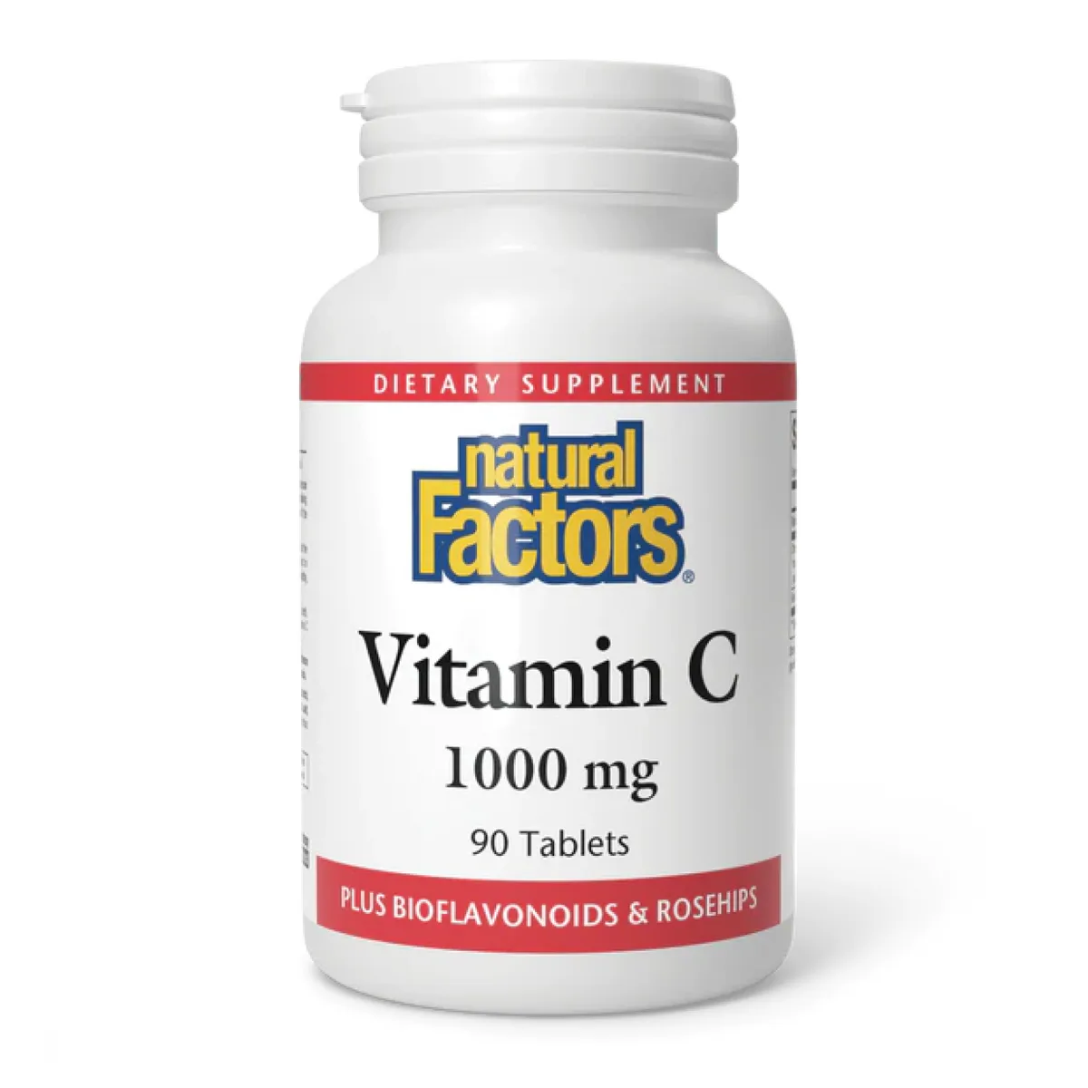 Вітамін C Natural Factors 1000 мг 90 таблеток веганські без ГМО
