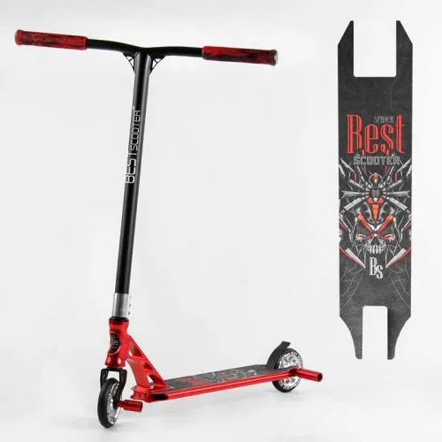 Труковий самокат Best Scooter HIC-система алюмінієвий диск для трюків та катання на скейтпарку колеса PU 110мм.
