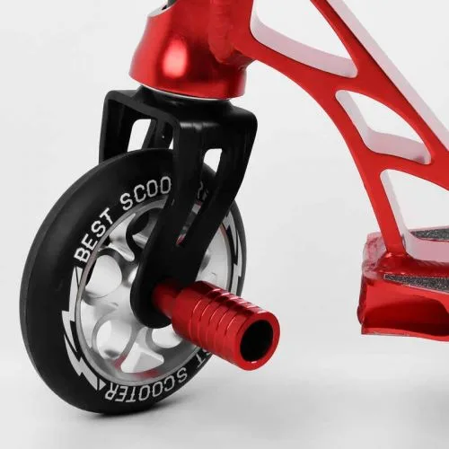 Труковий самокат Best Scooter HIC-система алюмінієвий диск для трюків та катання на скейтпарку колеса PU 110мм.
