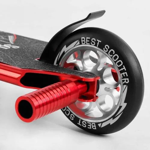 Труковий самокат Best Scooter HIC-система алюмінієвий диск для трюків та катання на скейтпарку колеса PU 110мм.