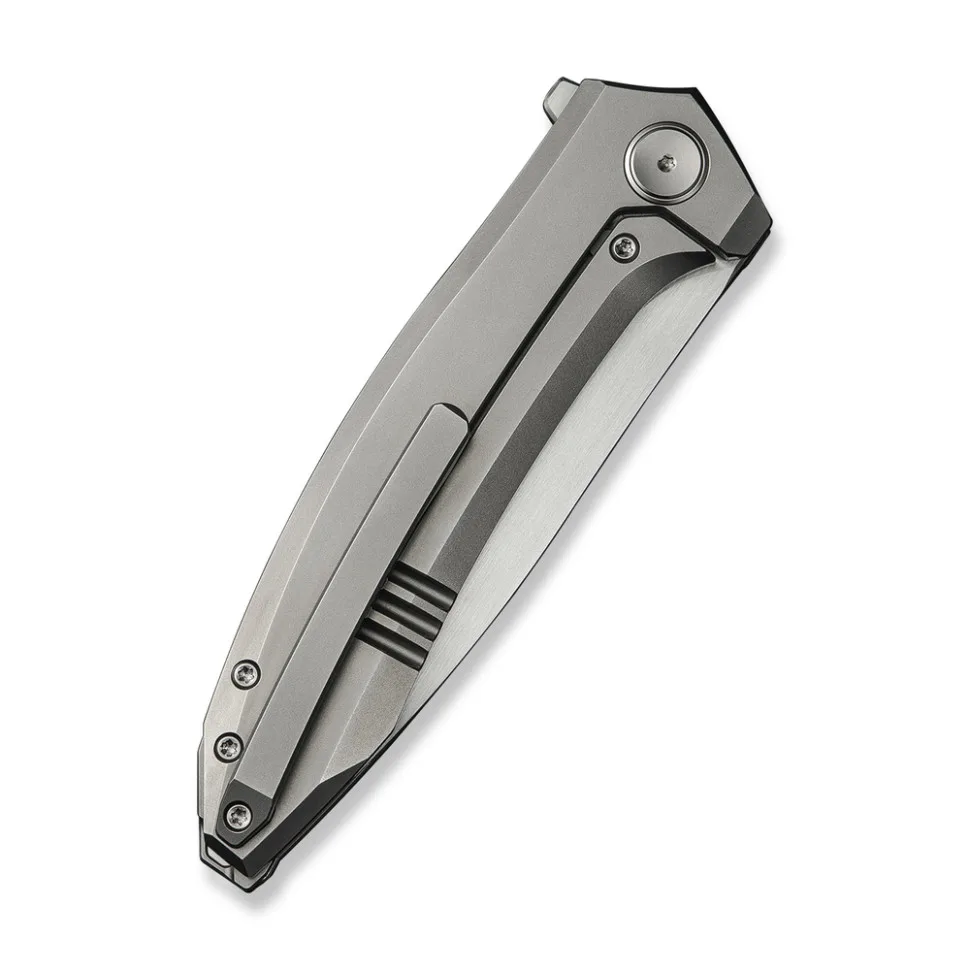 Складаний ніж Weknife титан 127 мм сірий Vanax 101,2 мм