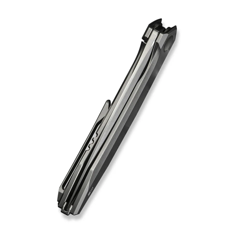 Складаний ніж Weknife титан 127 мм сірий Vanax 101,2 мм