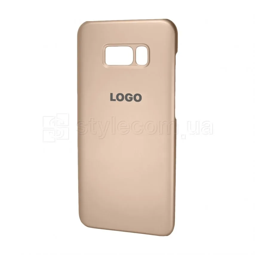 Чохол Silicone Case Samsung силікон золотий для S8 Plus