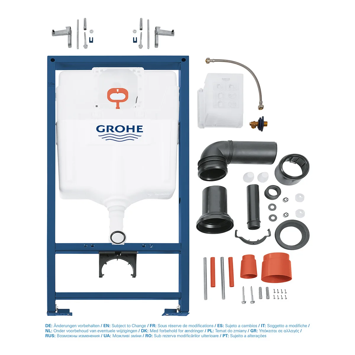 Інсталяція для унітазу Grohe ABS-пластик 1130х500х230 мм Синій