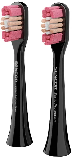 Насадка для зубної щітки Sencor 2 шт чорна