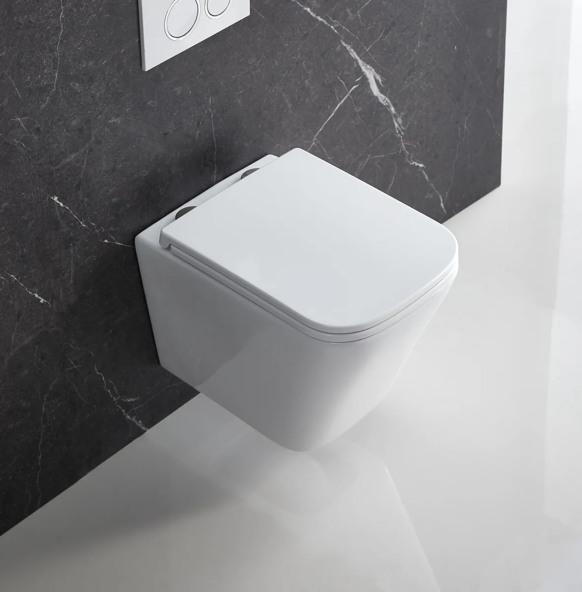 Комплект Grohe Унітаз підвісний 490х340х360 мм Білий Санітарна порцеляна
