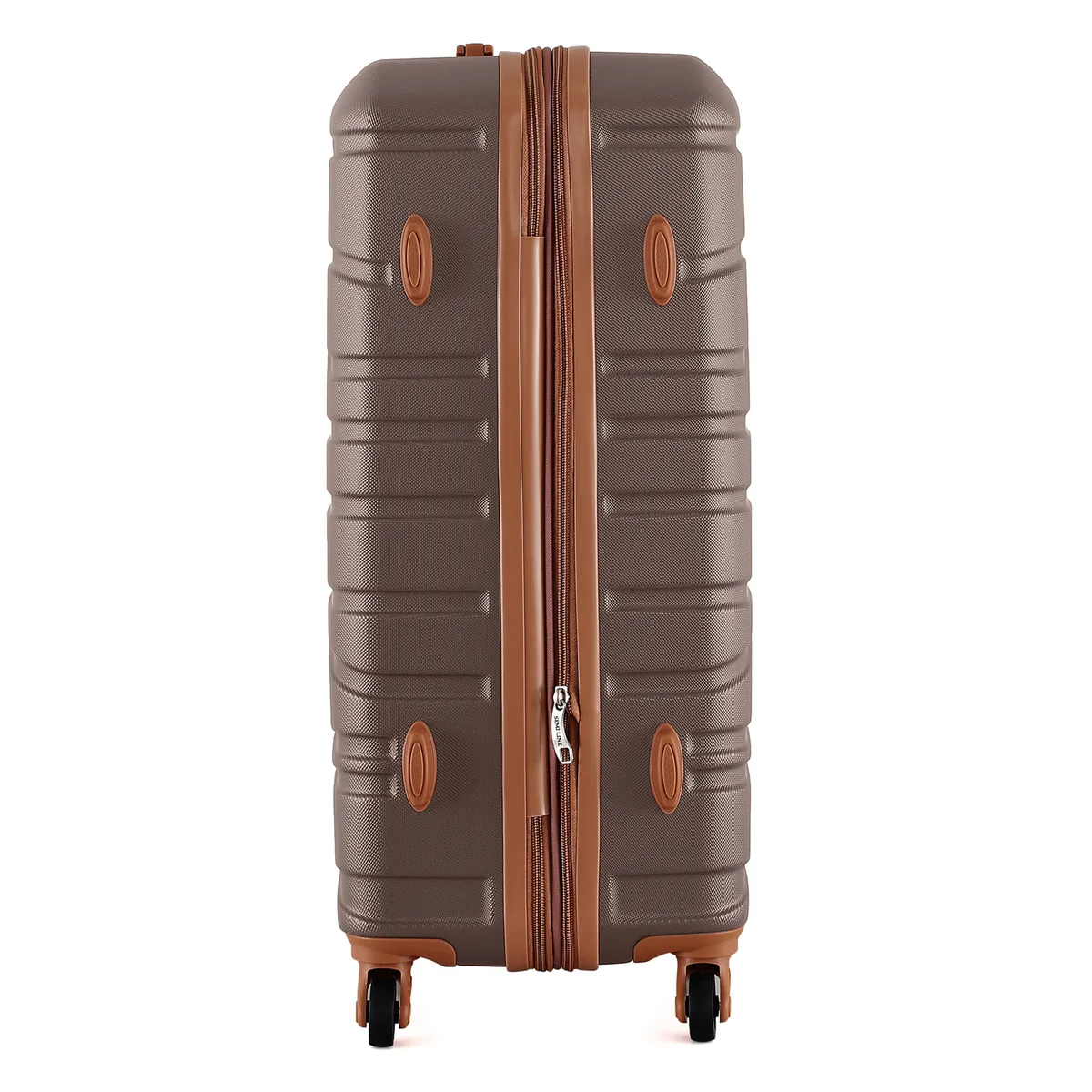 Валіза ABS 24" середня коричнева