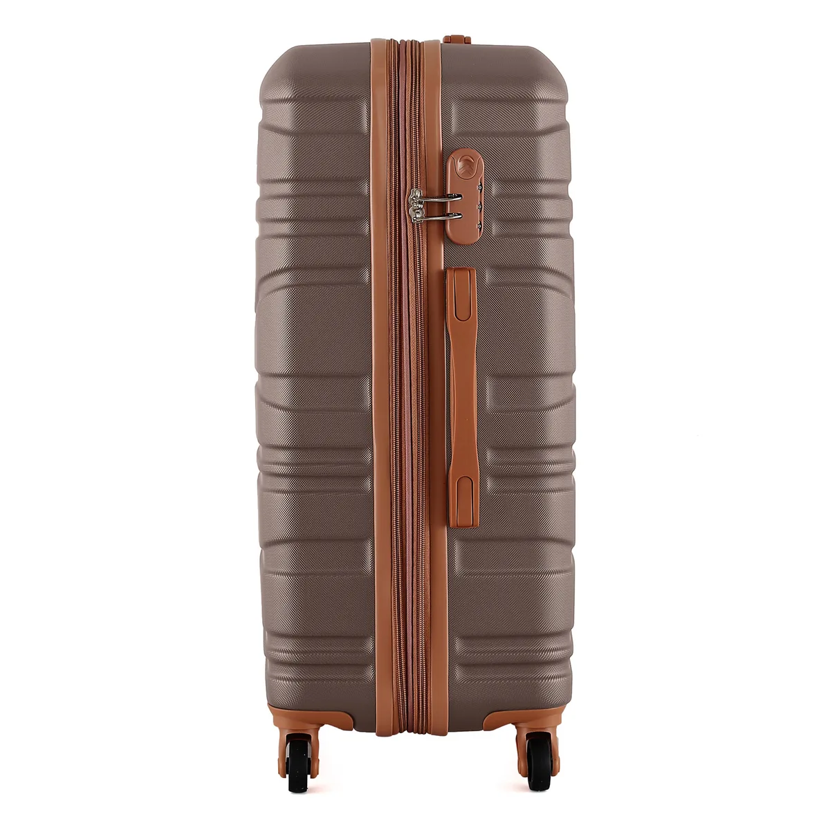 Валіза ABS 24" середня коричнева