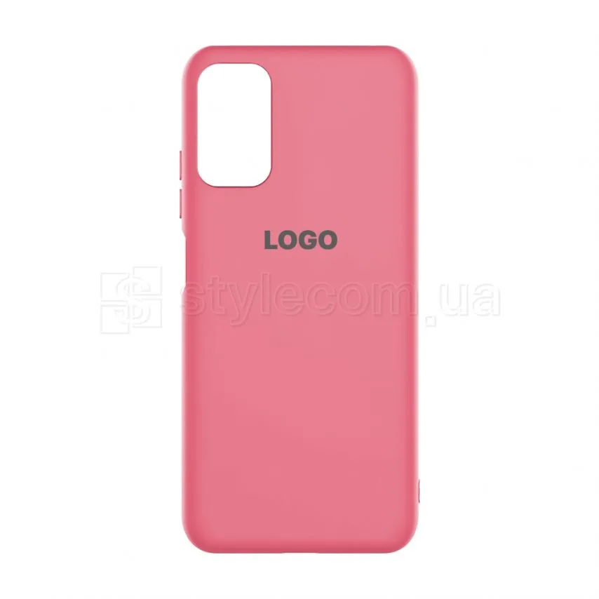 Чохол Silicone для Xiaomi Poco M3 Pro силіконовий 12 рожевий