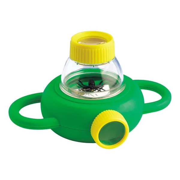 Контейнер для комах Edu-Toys пластик 20,6х10,5х14 см зелений жовтий