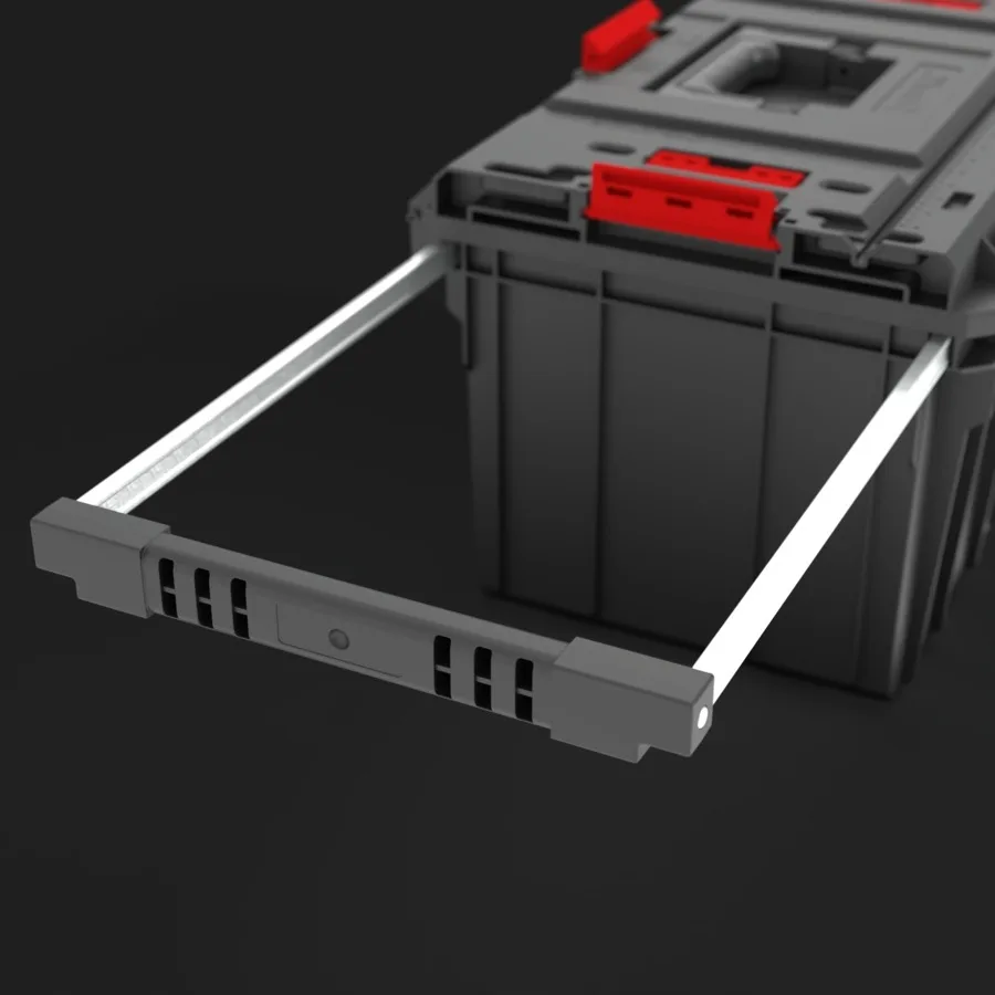 Мобільний ящик QBRICK пластик 605х405х367 мм чорний