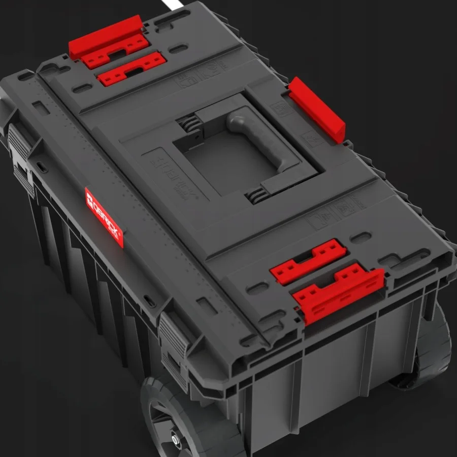 Мобільний ящик QBRICK пластик 605х405х367 мм чорний